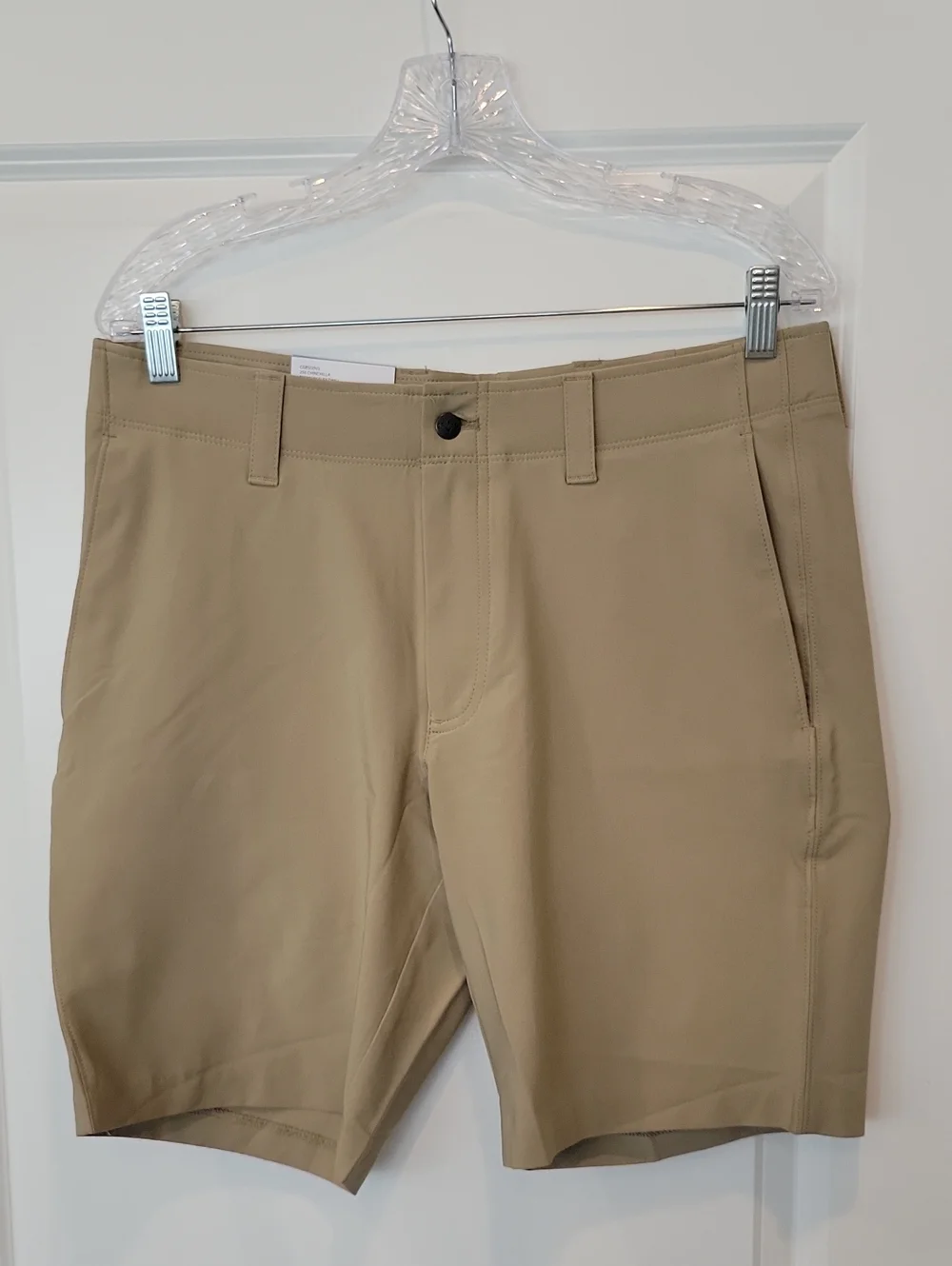 Callaway Men's Performance Golf Shorts Size 32 Tan Khaki NWT